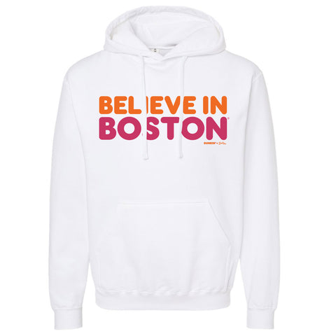 Believe In Boston x Dunkin' Sweatshirt (White)