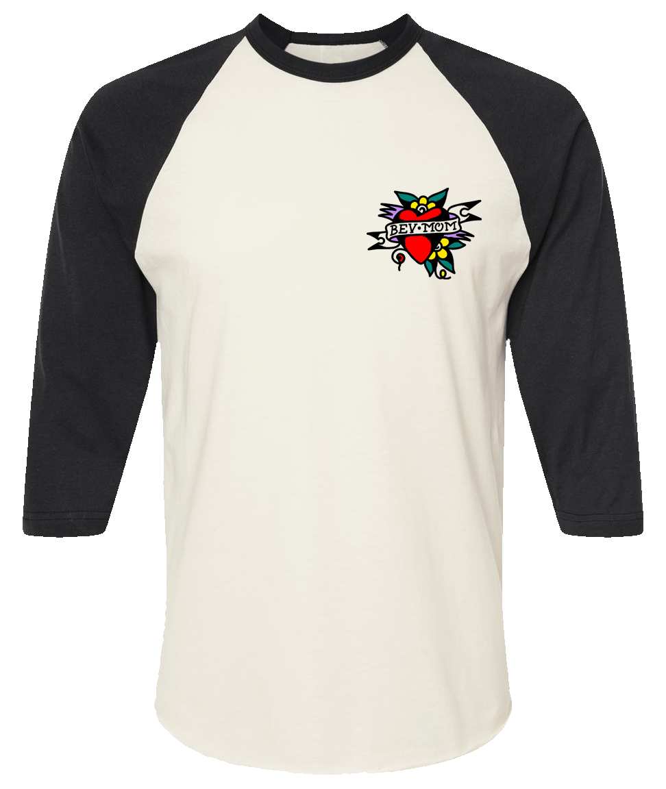 BEV Mom 3/4 Sleeve Raglan Shirt