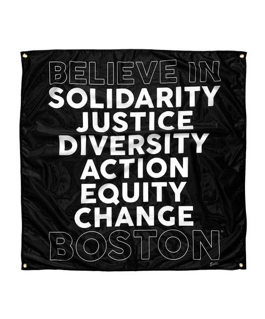 Believe In Boston Bail Fund Benefit 46" x 46" Banner