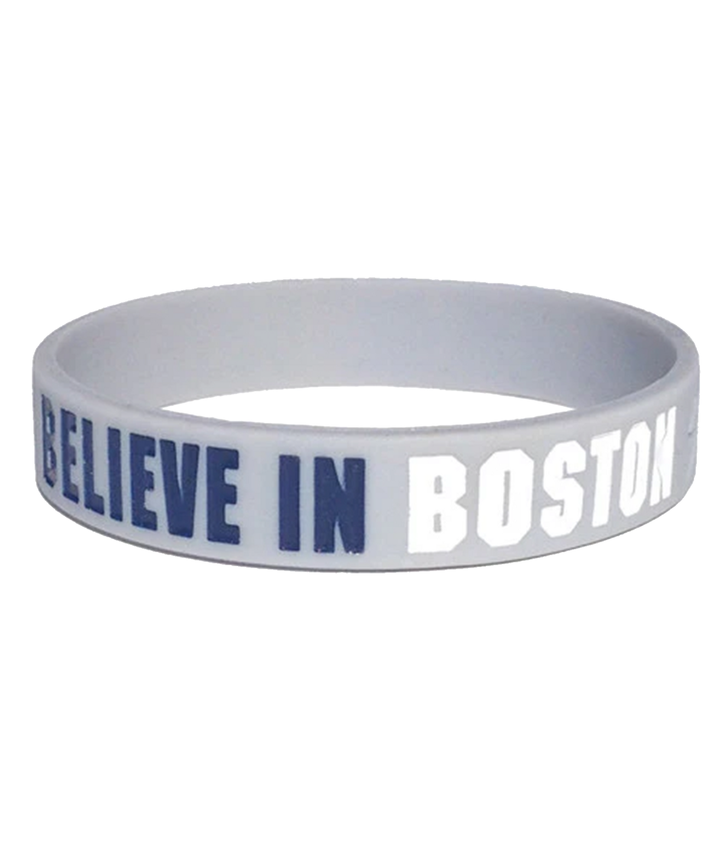 Believe in Boston - Navy & White Bracelet