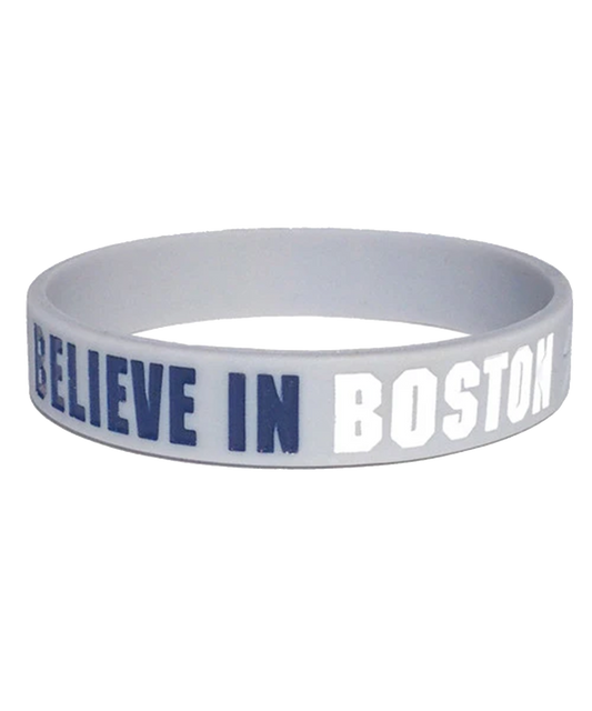 Believe in Boston - Navy & White Bracelet