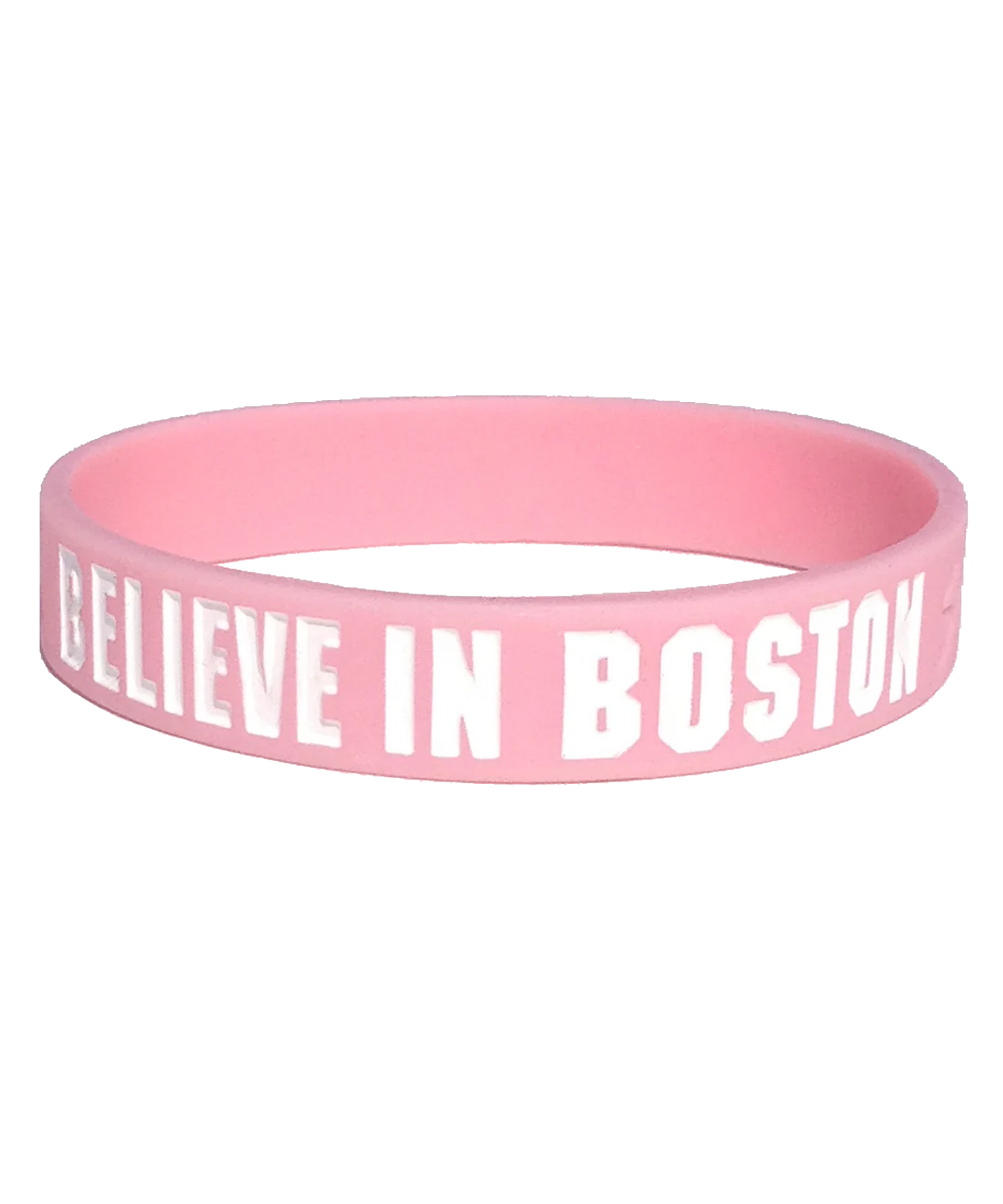 Believe in Boston - Pink & White Bracelet