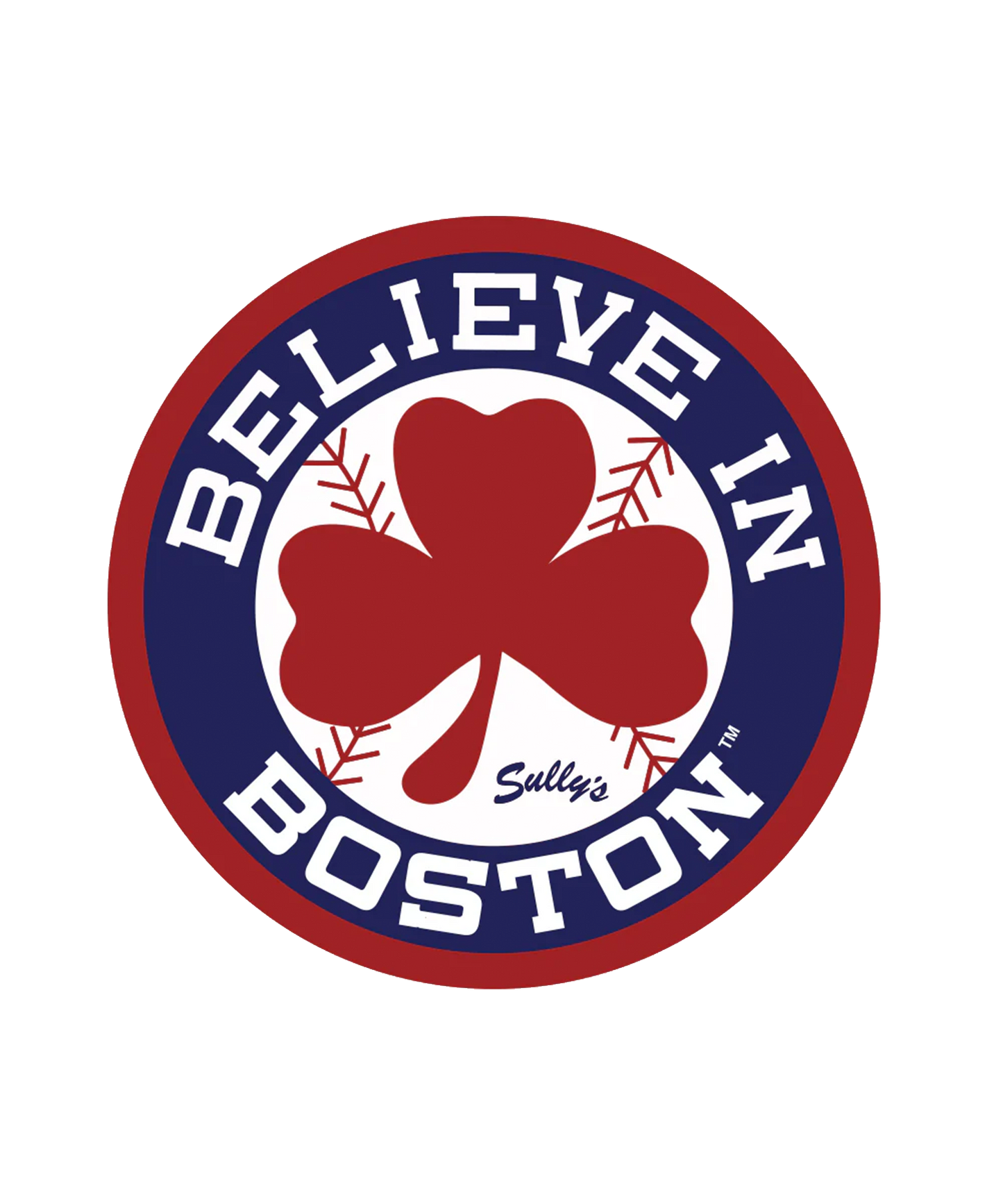 Believe In Boston™ Red Shamrock Magnet