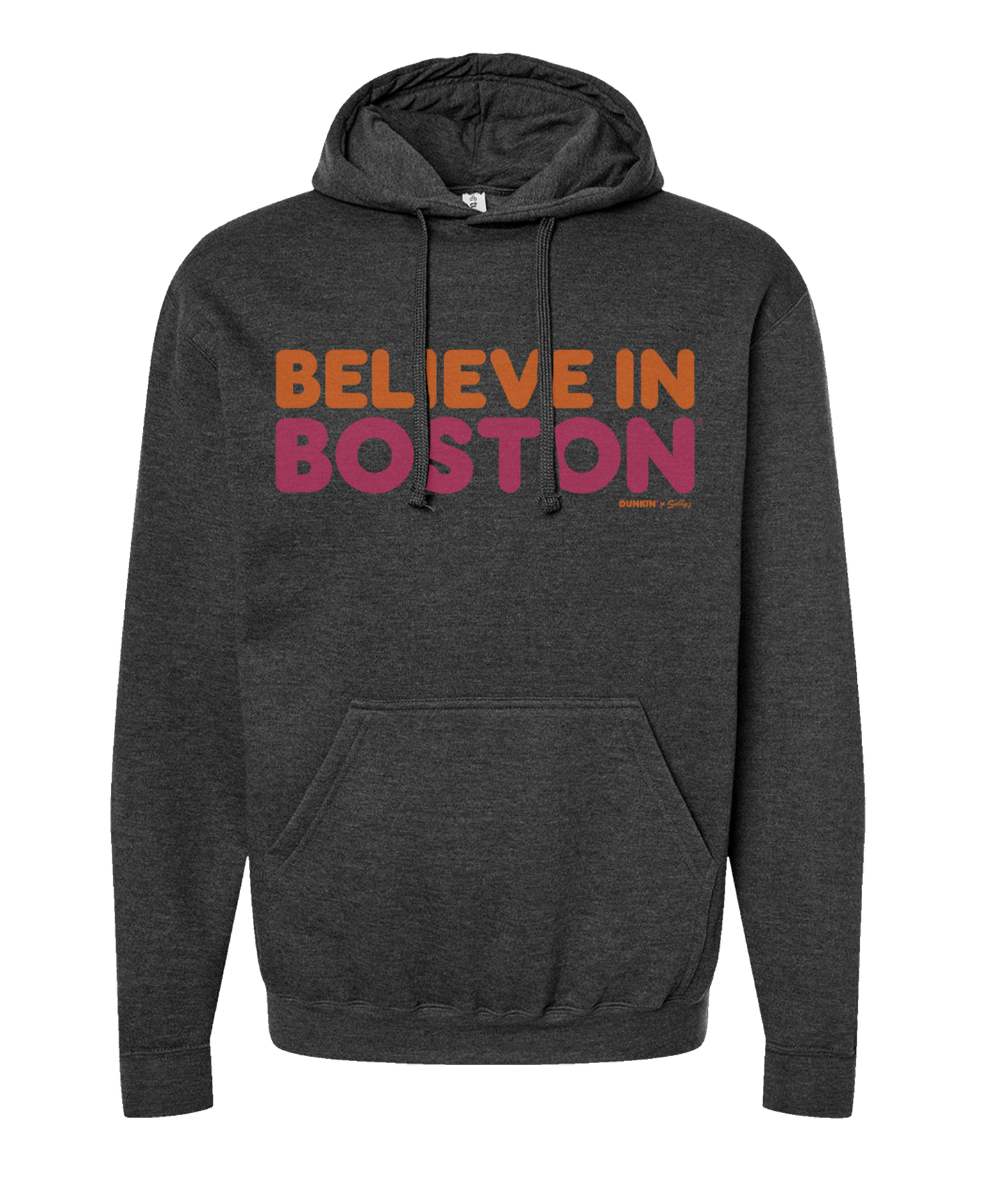 Believe In Boston x Dunkin' Sweatshirt (Dark Heather Gray)