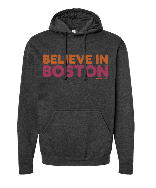 Believe In Boston x Dunkin' Sweatshirt (Dark Heather Gray)