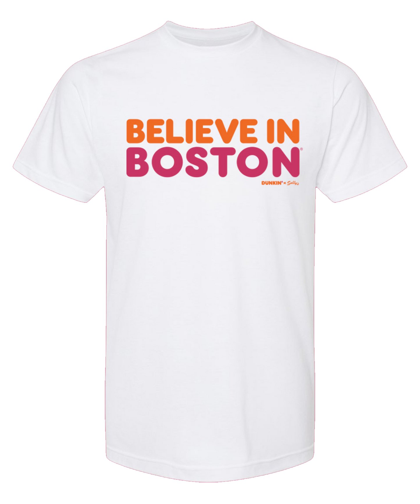 Believe In Boston x Dunkin' Shirt - White