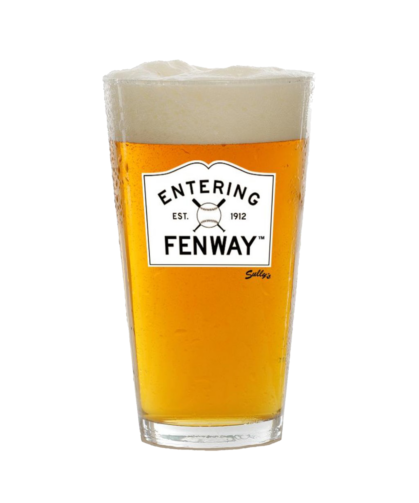 Entering Fenway Pint Glass