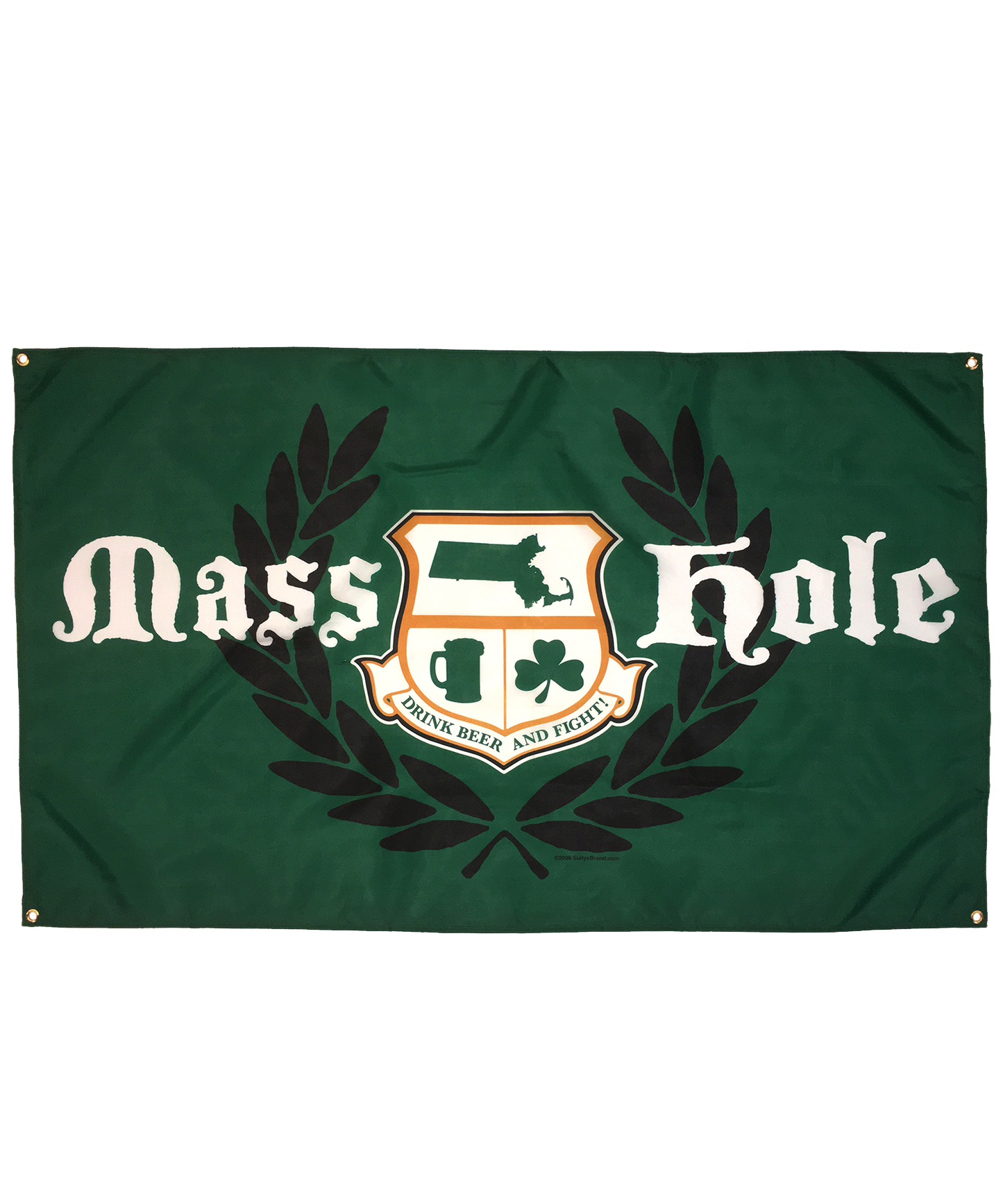 Masshole - Crest 3'x5' Banner