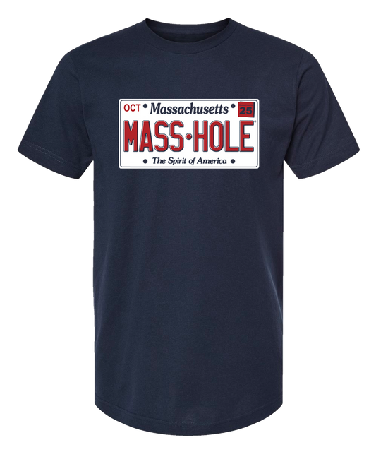Masshole® - License Plate T-Shirt