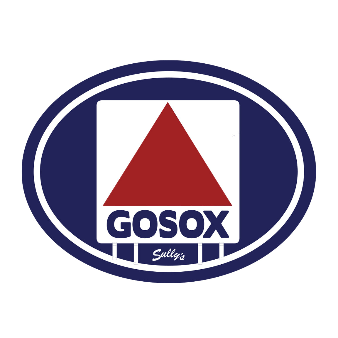 GOSOX Sign Oval Sticker