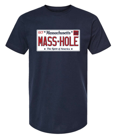 Masshole® - License Plate T-Shirt