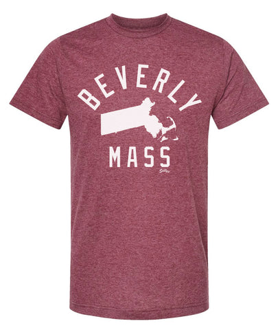 BEVERLY, MASS Commonwealth Shape T-Shirt