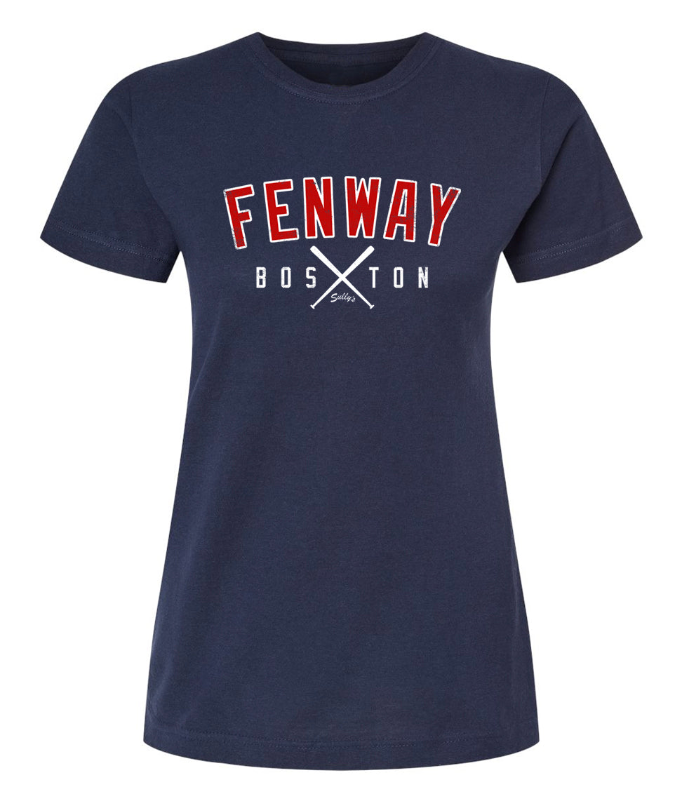 Women's Fenway Crossed Bats T-Shirt