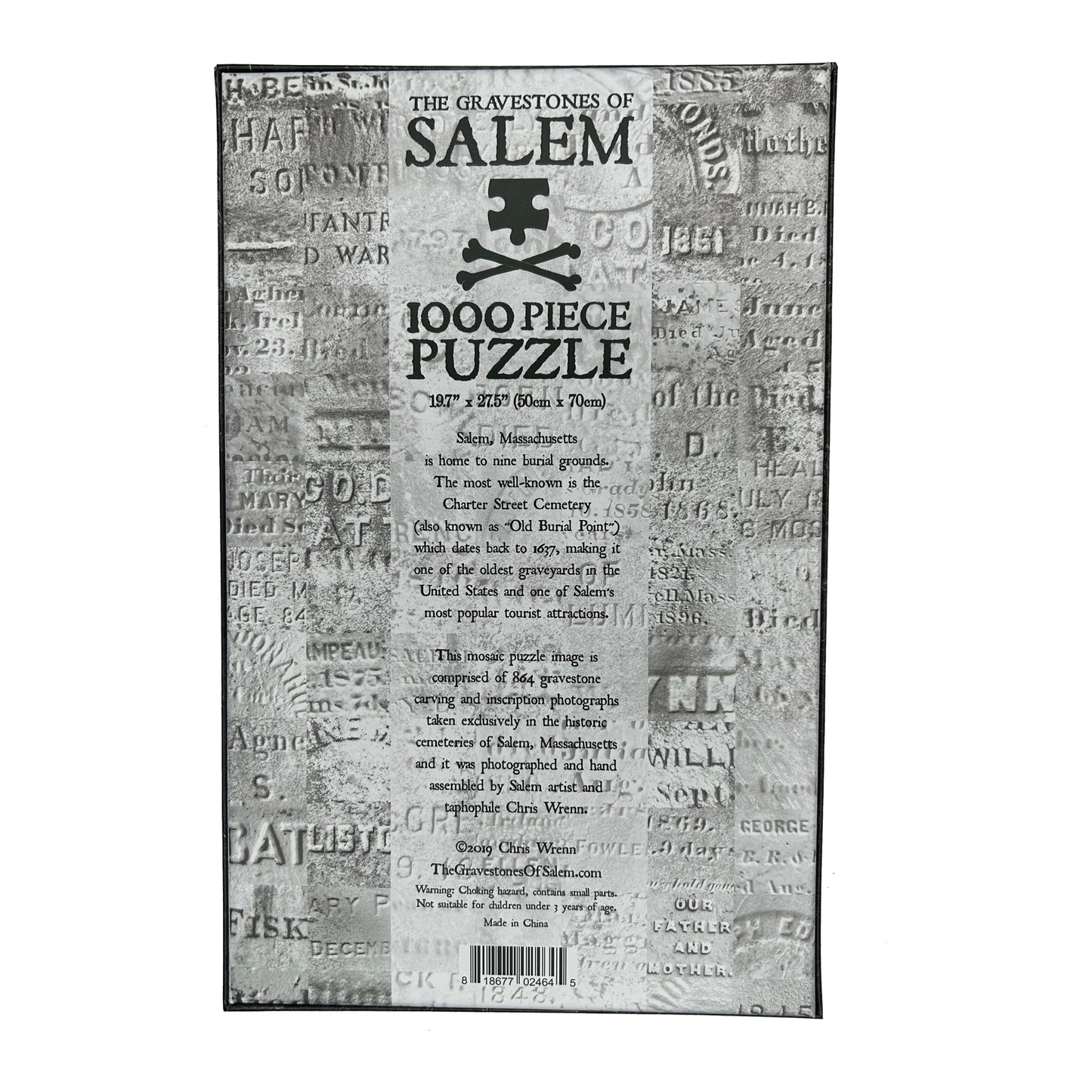 The Gravestones of Salem 1,000 Piece Puzzle