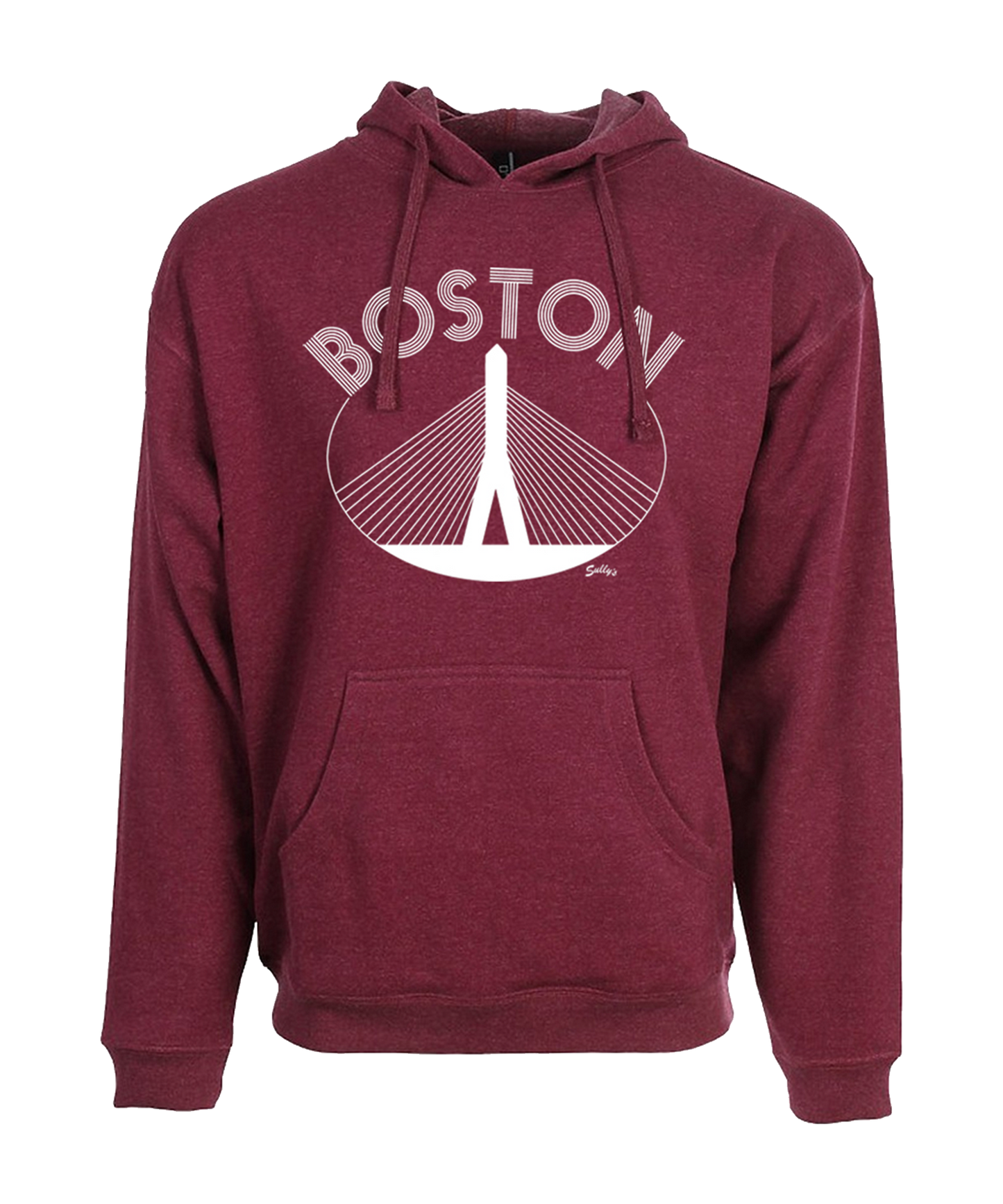 Boston Zakim - Heather Burgundy - Sweatshirt