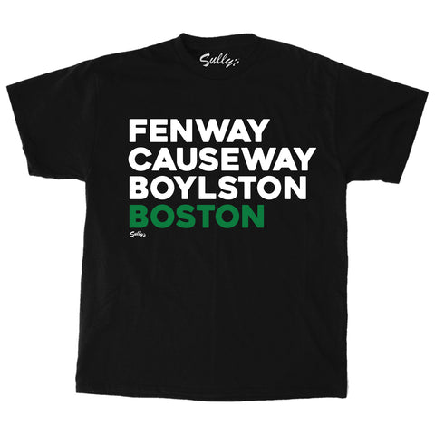 Fenway Causeway Boylston Boston - Basketball - T-Shirt