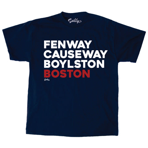 Fenway Causeway Boylston Boston - Baseball - T-Shirt