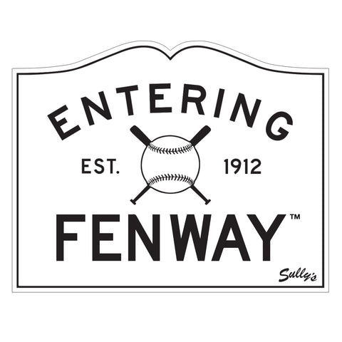 Entering Fenway Sticker