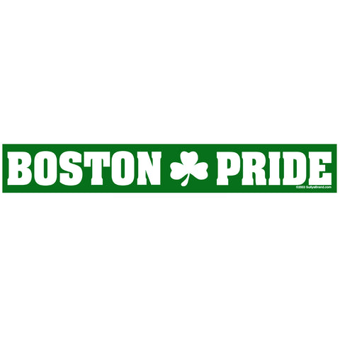 Boston Pride - Green Sticker