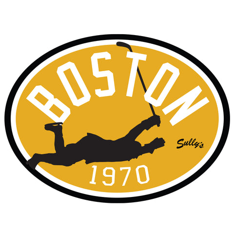 Boston "1970" Oval Sticker