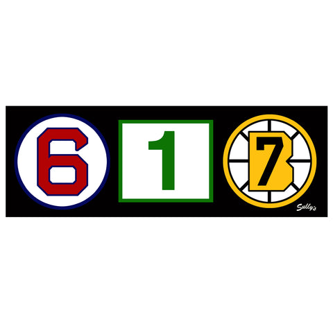 617 Retired Numbers Sticker