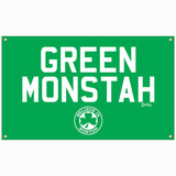 Green Monstah 3' x 5' Banner