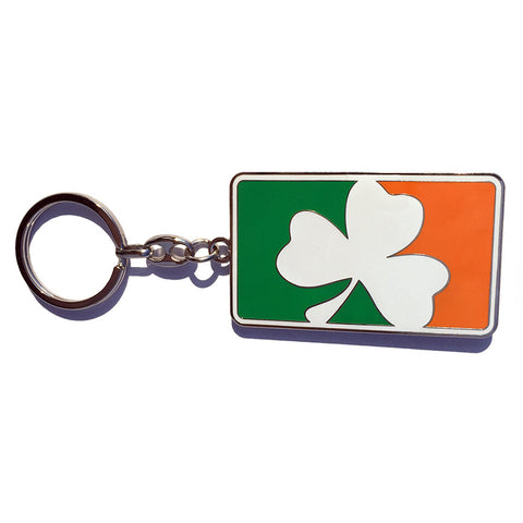 Sully's Irish Shamrock Flag Keychain