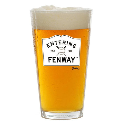 Entering Fenway Pint Glass