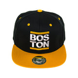 Boston - Gold Snapback Hat
