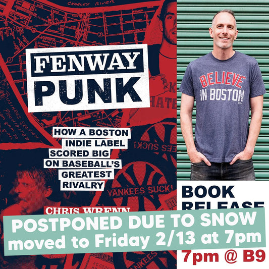 "Fenway Punk" Release Party with Jared Carrabis / Section 10 Podcast: Friday, Feb. 13th 7 PM