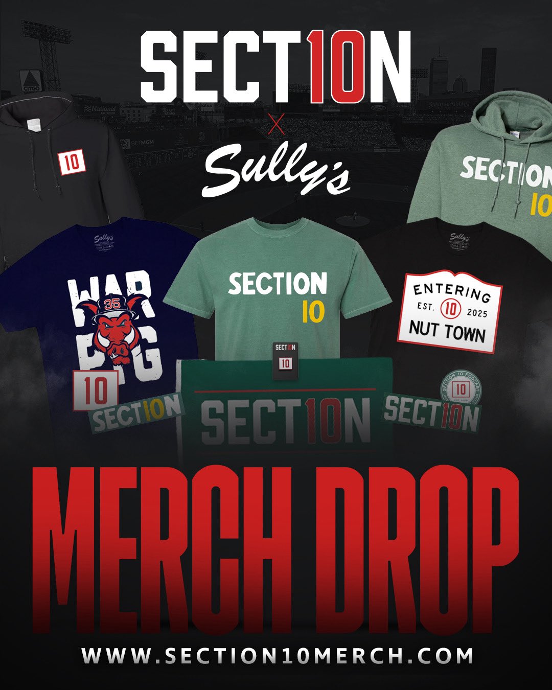 Section 10 X Sully's Brand