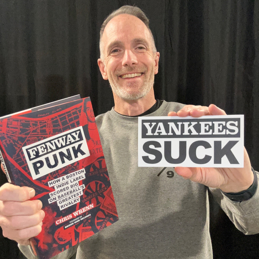 Pre-order FENWAY PUNK, and get a throwback Yankees Suck sticker FREE!