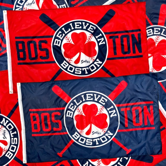 Two New BELIEVE IN BOSTON Flags Just Landed!