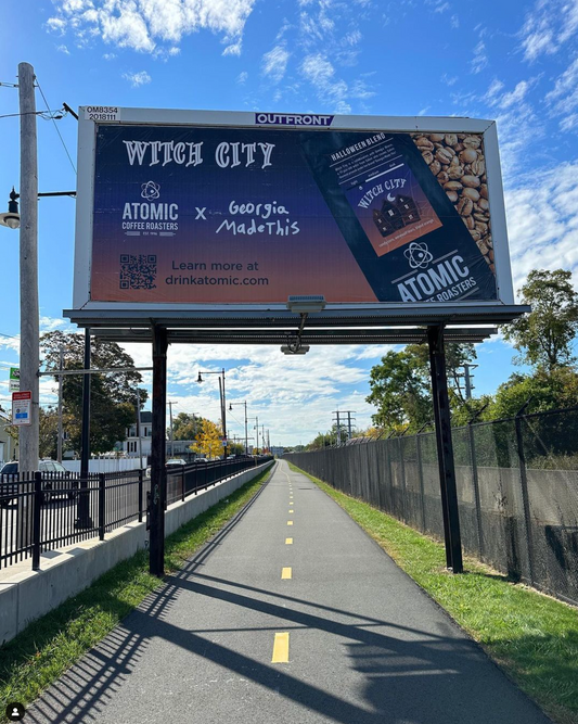 Atomic Coffee's Witch City Halloween Collaboration with Georgia Made This, Returns!