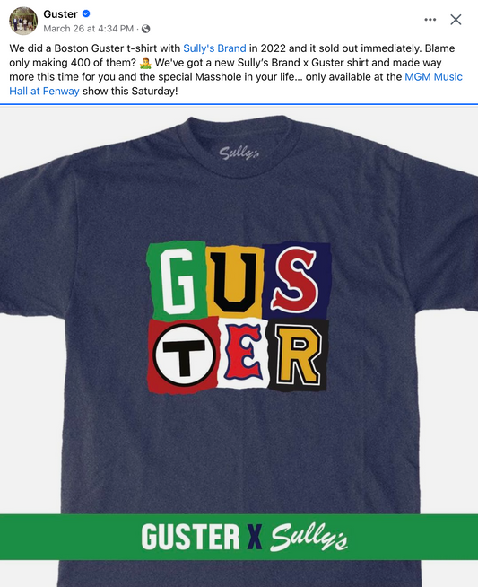 Guster x Sully's Collab T-Shirt #3