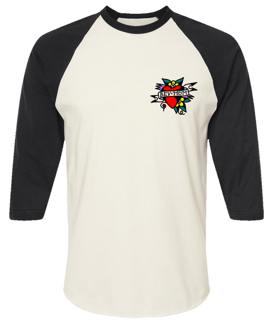 BEV Mom 3/4 Sleeve Raglan Shirt