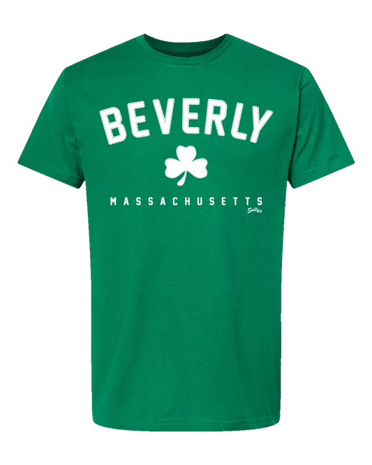 Beverly, Massachusetts "Stitched" Shamrock T-Shirt
