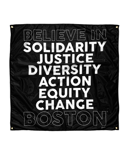 Believe In Boston Bail Fund Benefit 46" x 46" Banner