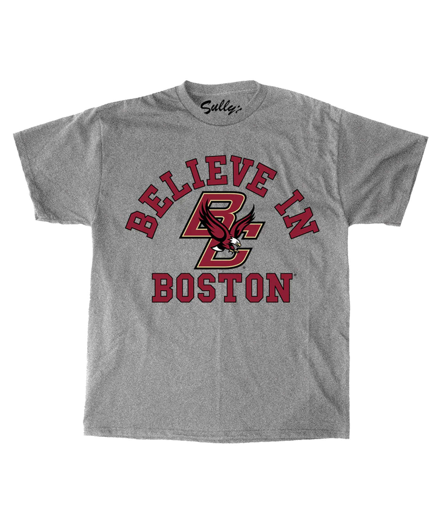 Believe In Boston - Boston College - Grey T-Shirt