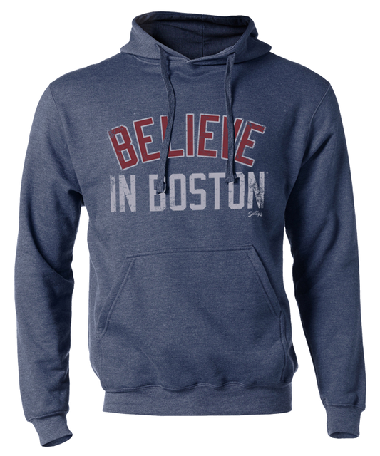 Believe in Boston - Heather Navy - Sweatshirt