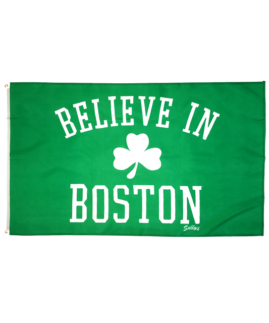 Believe in Boston - Classic Shamrock 3' x 5' Flag