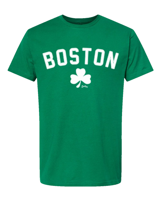 Boston "Stitched" Shamrock T-Shirt
