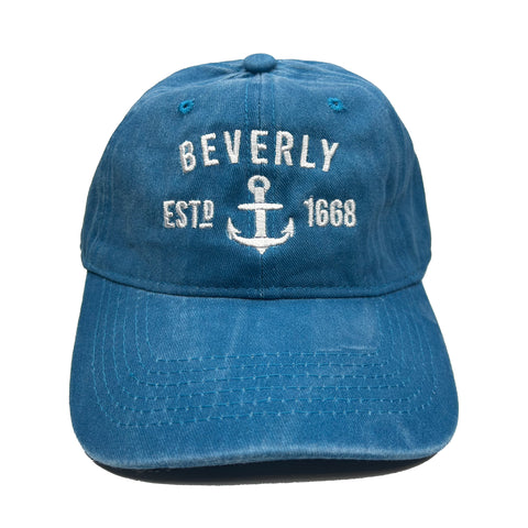 BEVERLY Anchor "Unstructured" Blue Hat