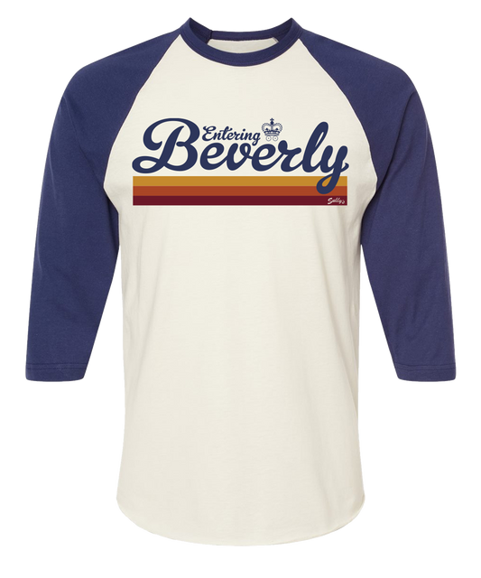 Entering Beverly Rollin’ With EB Raglan 3/4 Sleeve Shirt