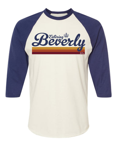 Entering Beverly Rollin’ With EB Raglan 3/4 Sleeve Shirt