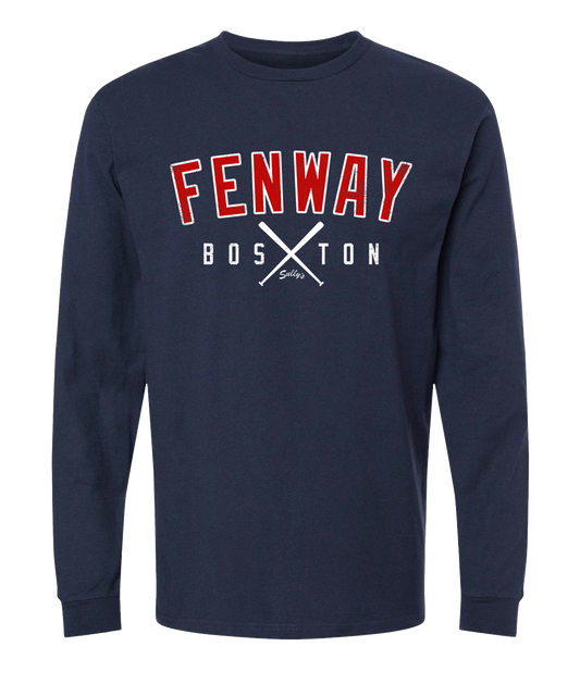 Fenway Crossed Bats Long Sleeve Shirt