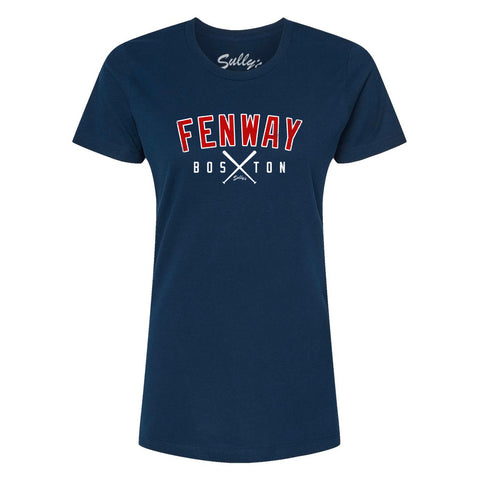 Women's Fenway Crossed Bats T-Shirt – Sully's Brand