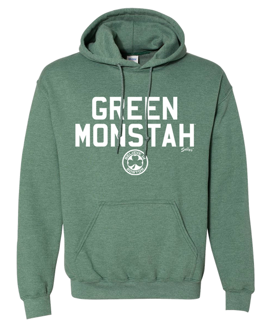Green Monstah -  Hooded Sweatshirt