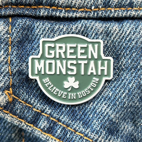 Green Monstah Enamel Pin