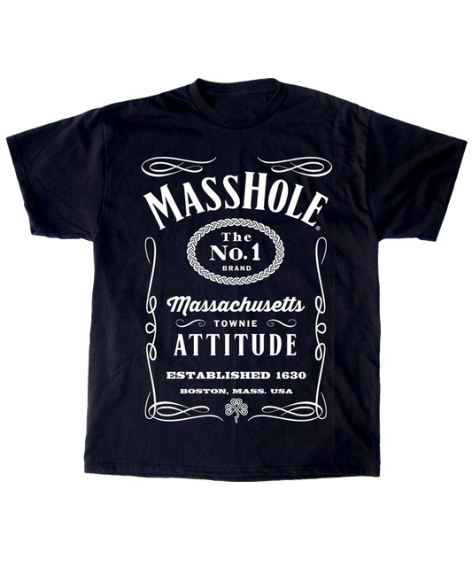 Masshole® - Black & White T-Shirt